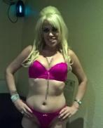 classy sexy blonde lady